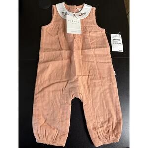 Firsts By Petite Lem Baby One Piece Bodysuit, Peach, 6 Months